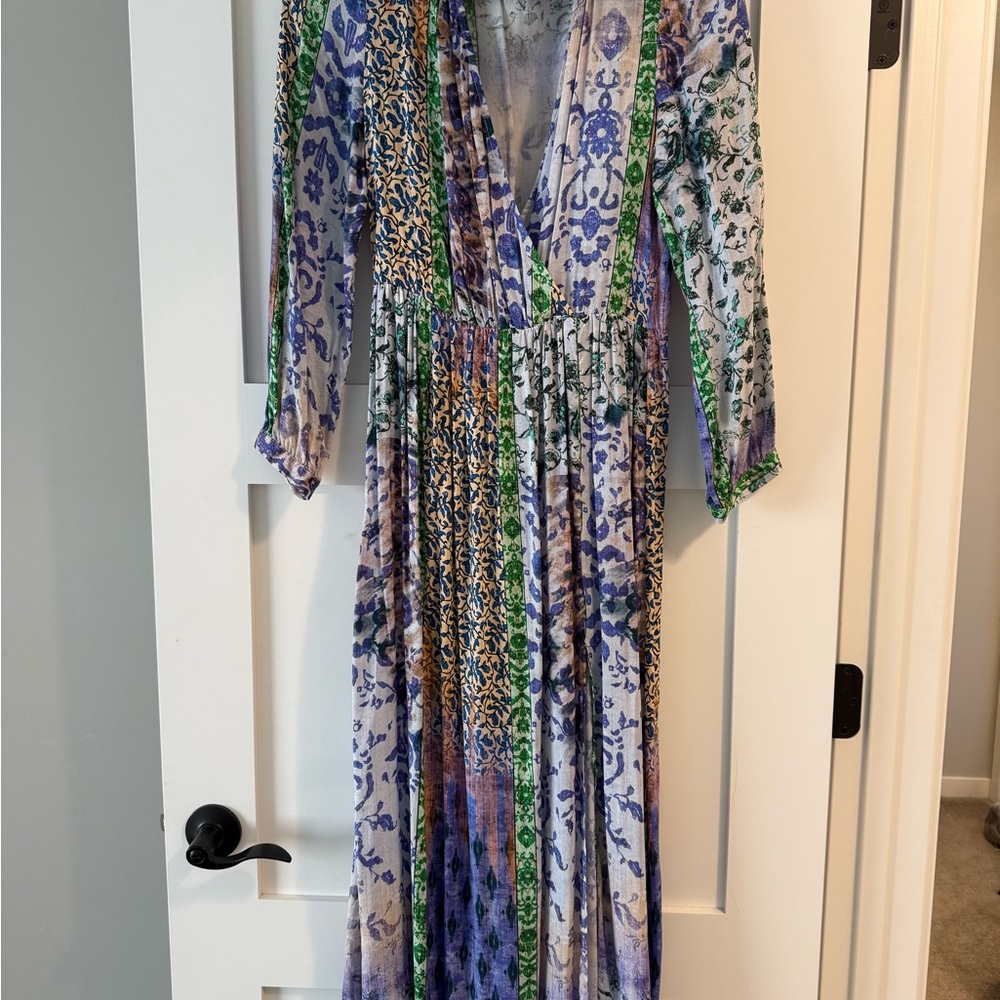Zara Floral NWT Patterned Maxi Dress